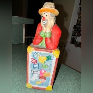 Fambro Emmitt Kelly Jr Hobo Clown Figurine